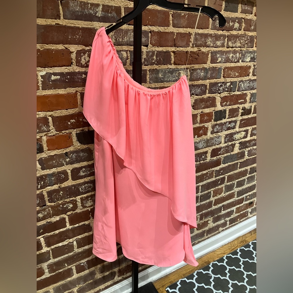 Trina Turk Dress One shoulder